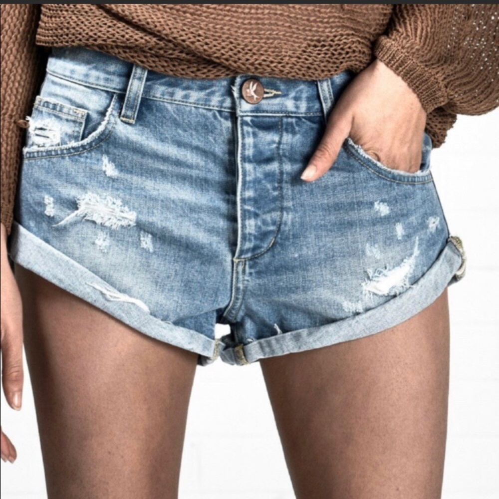 One X Oneteaspoon jean shorts